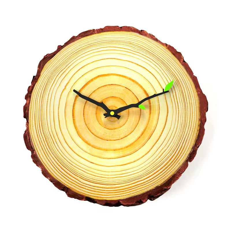 Vintage Wooden Wall Clock Modern Design Vintage Rustic Retro Clock Home Office Cafe Decoration Art Large Wall Watch