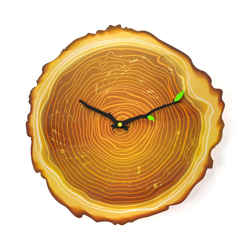 Vintage Wooden Wall Clock Modern Design Vintage Rustic Retro Clock Home Office Cafe Decoration Art Large Wall Watch