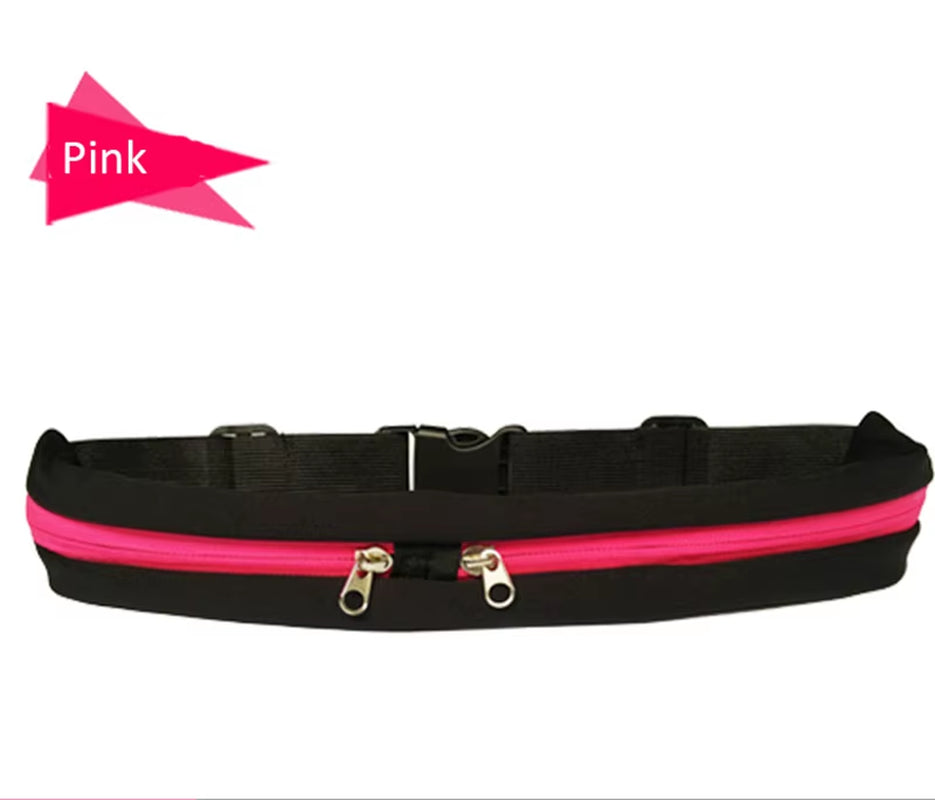 Waist Bag Double Pocket Sport Bags Women Sport Bag Men for Gym Outdoor Sports Bags Bagpack for Men Women