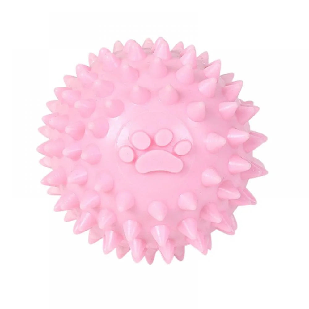 Balls for Dogs Small, Fetch Balls for Dogs Rubber Cute Colors TPR Puppy Toys Dog Toy Balls Dog Toys Spike Ball Dog Chew Toys for Small Dogs Pet Toys for Puppy Teething Toys,Blue
