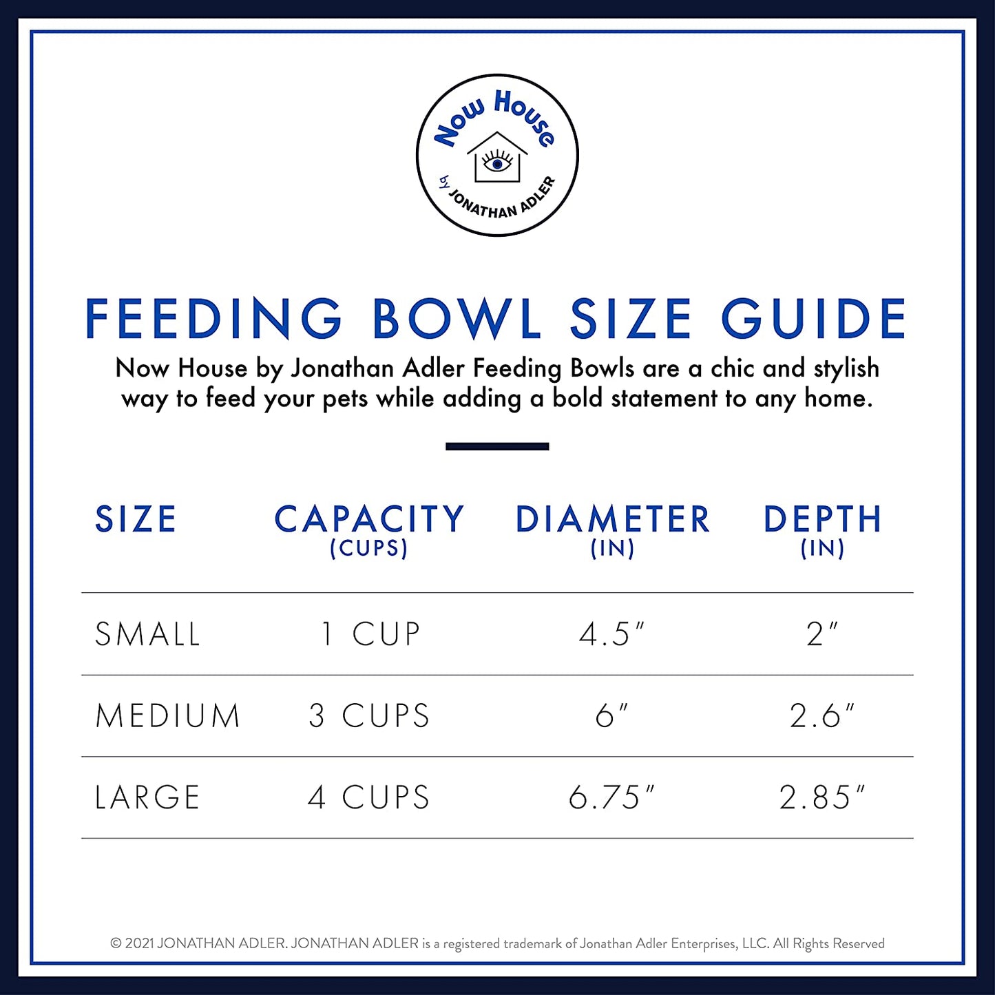 Now House for Pets by Duo Oslo Dog Bowl - Cute Ceramic Dog Food Bowl, Puppy Bowl, Puppy Food Bowl, Dog Food Bowl for Pets, Dog Bowl, Pet Bowl for Food and Water